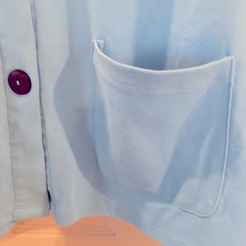 Appleseed's Light Blue Hooded Cardigan - Picture 4 of 5